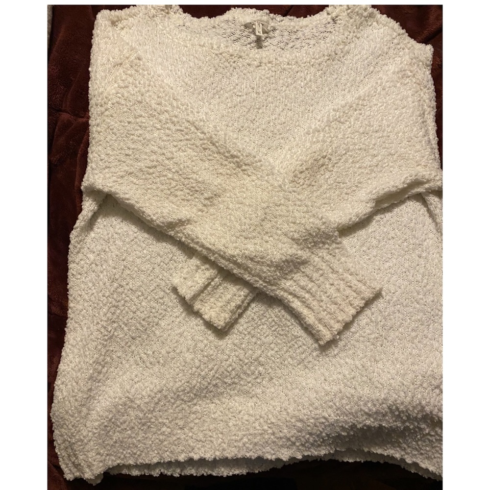 Comfy cozy white sweater